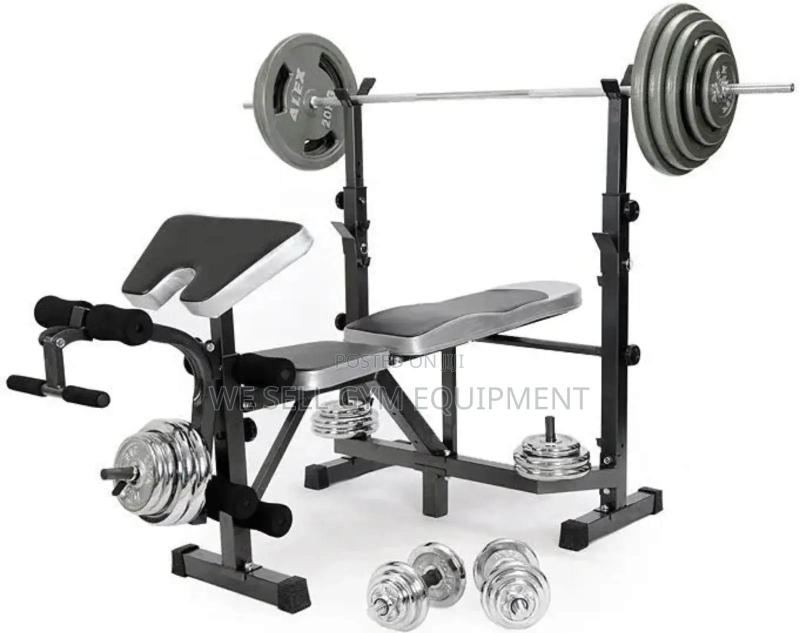 Weight Lifting Bench With Lat Pulldown Pulley