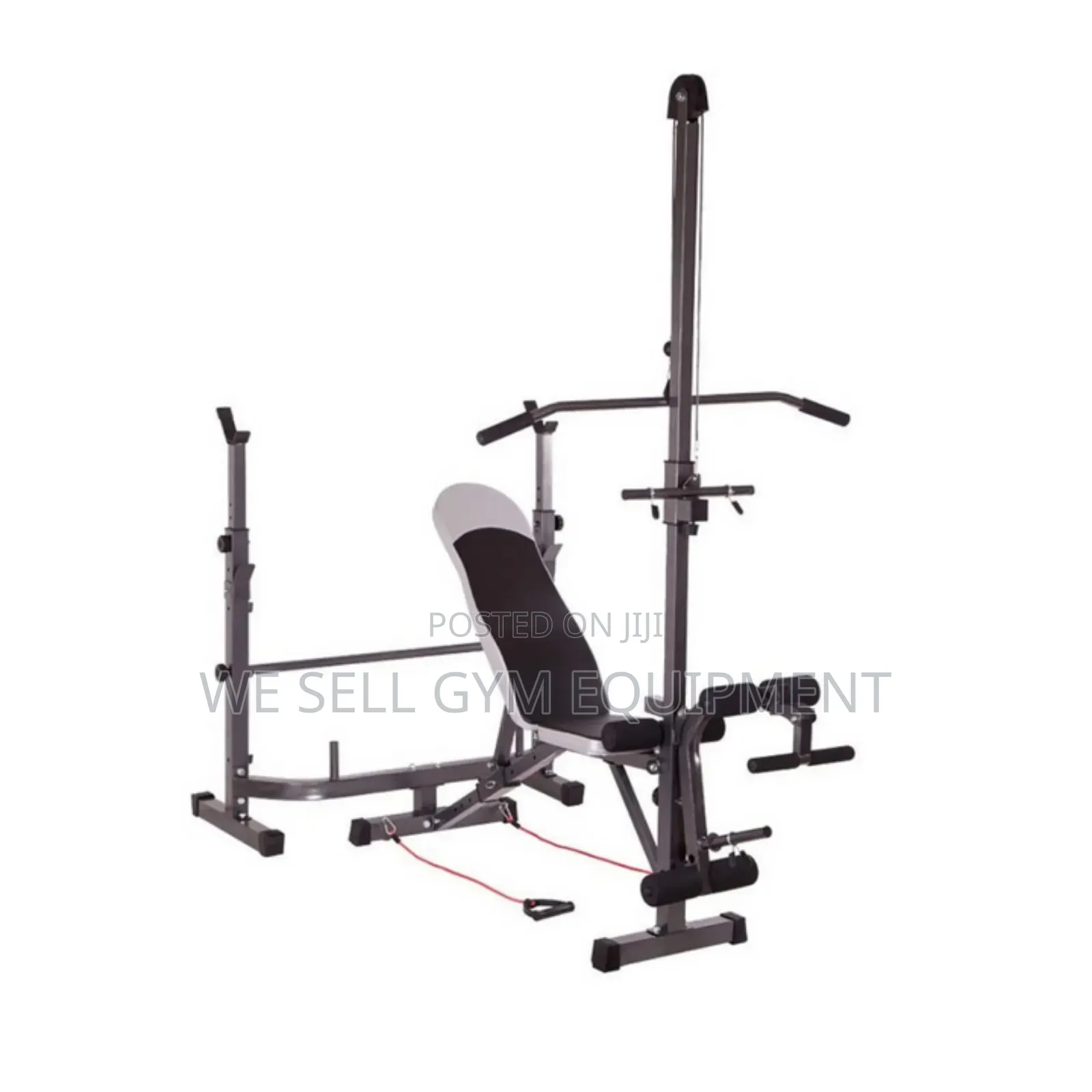Weight Lifting Bench With Lat Pulldown Pulley