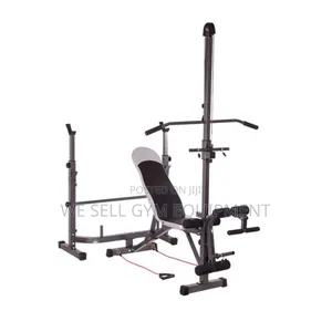 Weight Lifting Bench With Lat Pulldown Pulley
