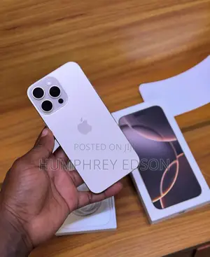 New Apple iPhone 16 Pro Max 256 GB Gold