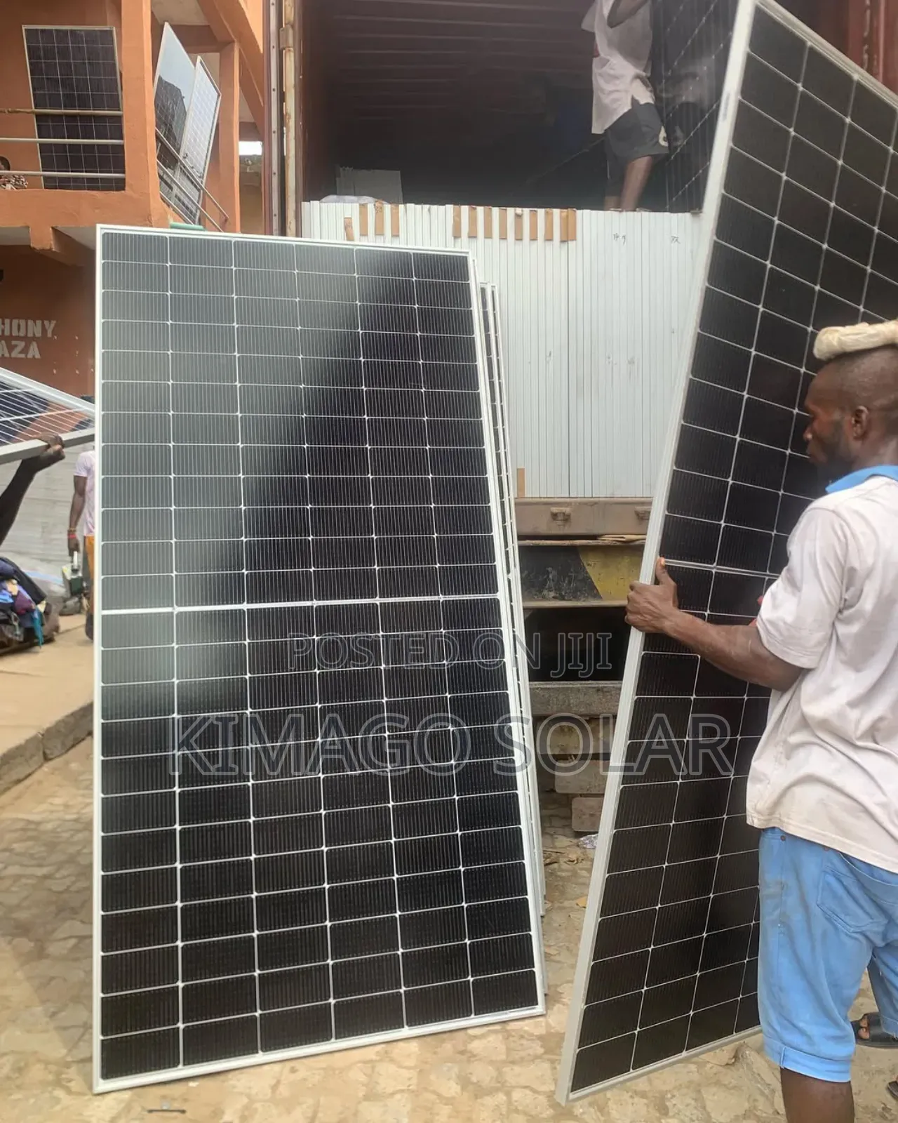 Solar Panel 550w Mono Inafaa Kwa Inverter Na Betri Kubwa