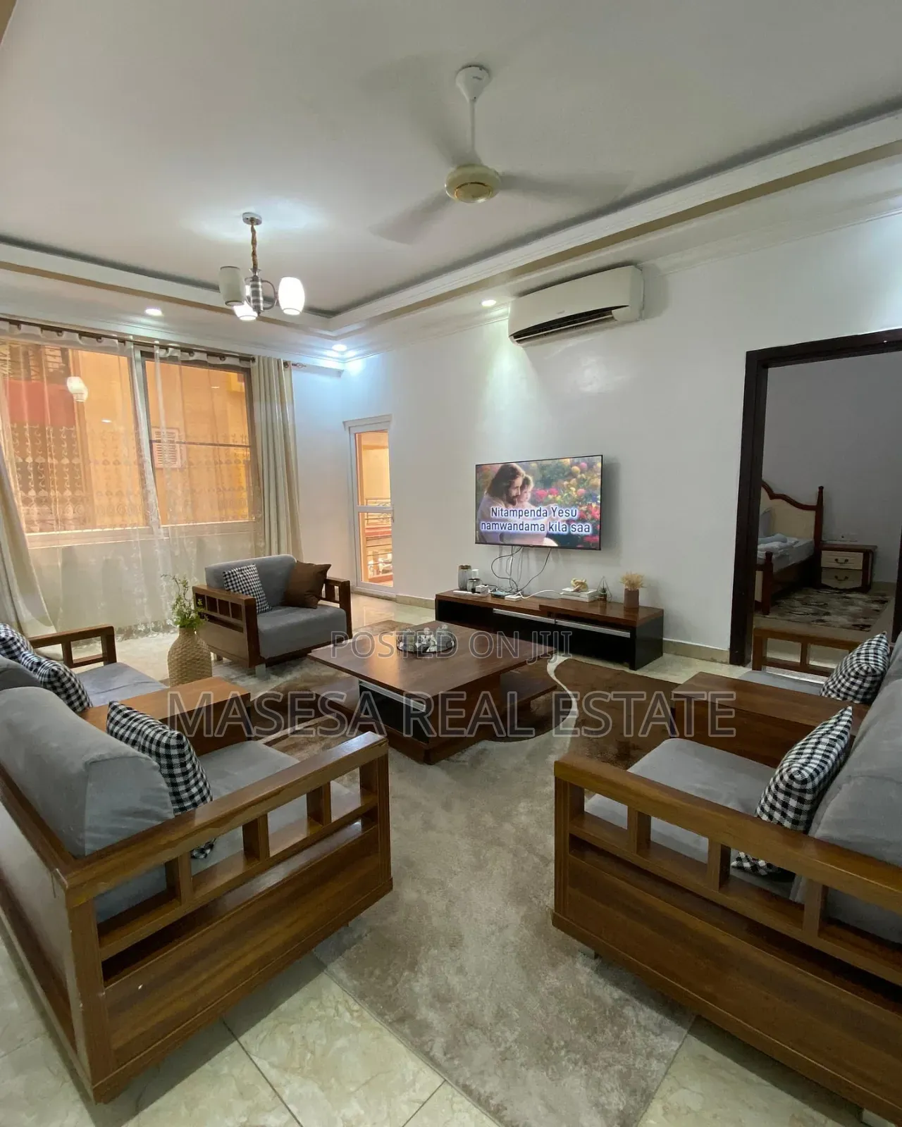 Furnished 3bdrm Apartment in Mikocheni for rent