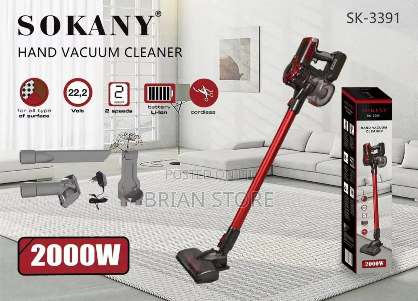 Sokany Hand Vacuum Cleaner
