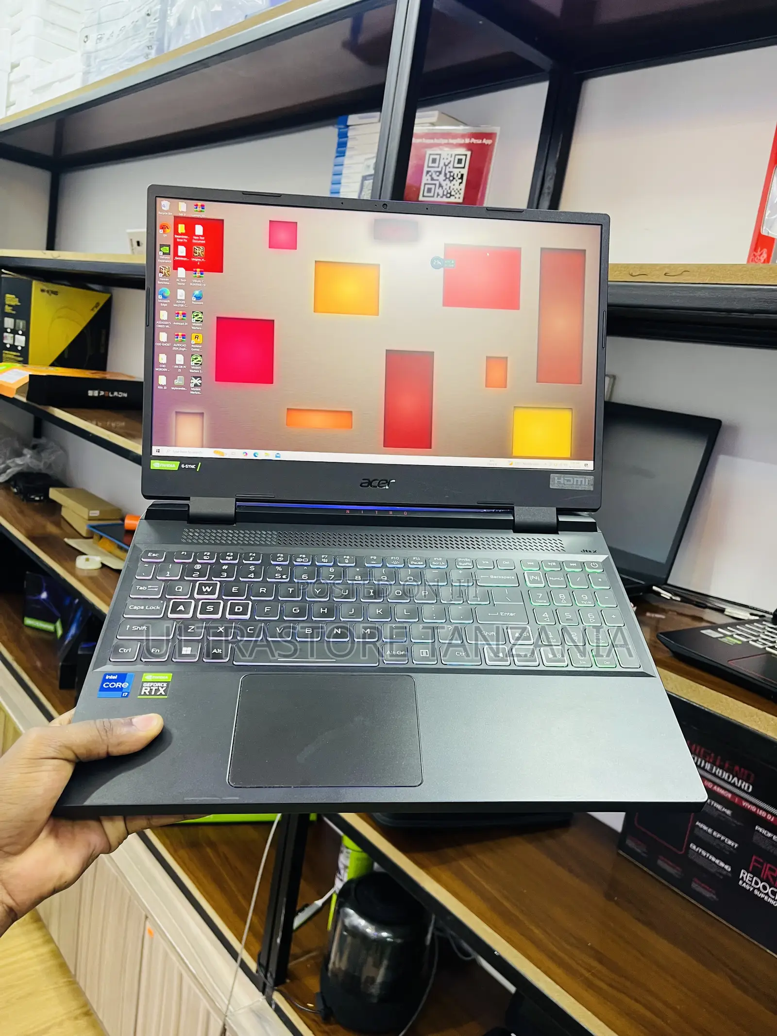 New Laptop Acer Nitro 5 16GB Intel Core I7 SSD 512GB