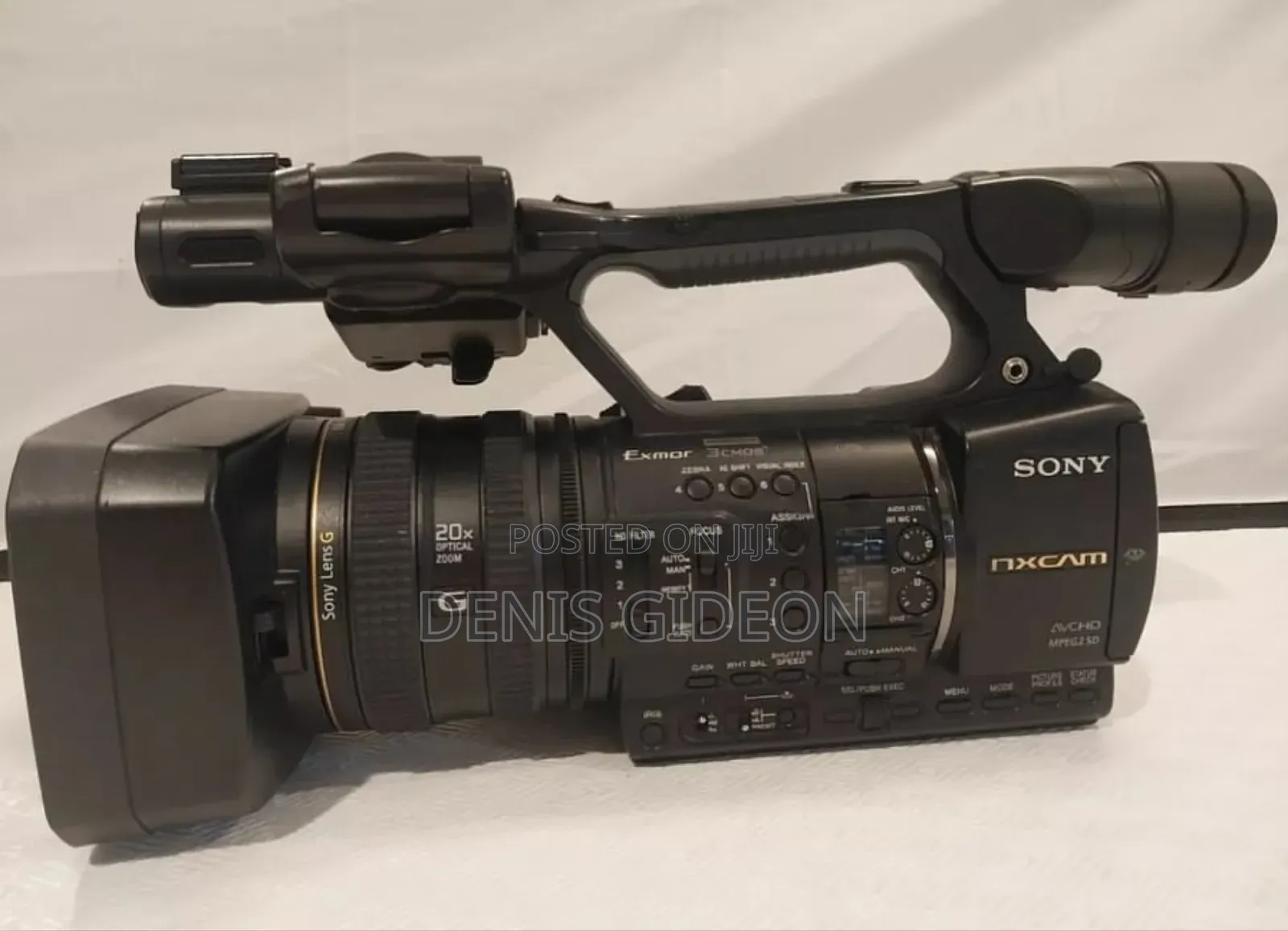 Sony Nxcam HXR- Nx5u Mpeg2 Sd Carmcoder