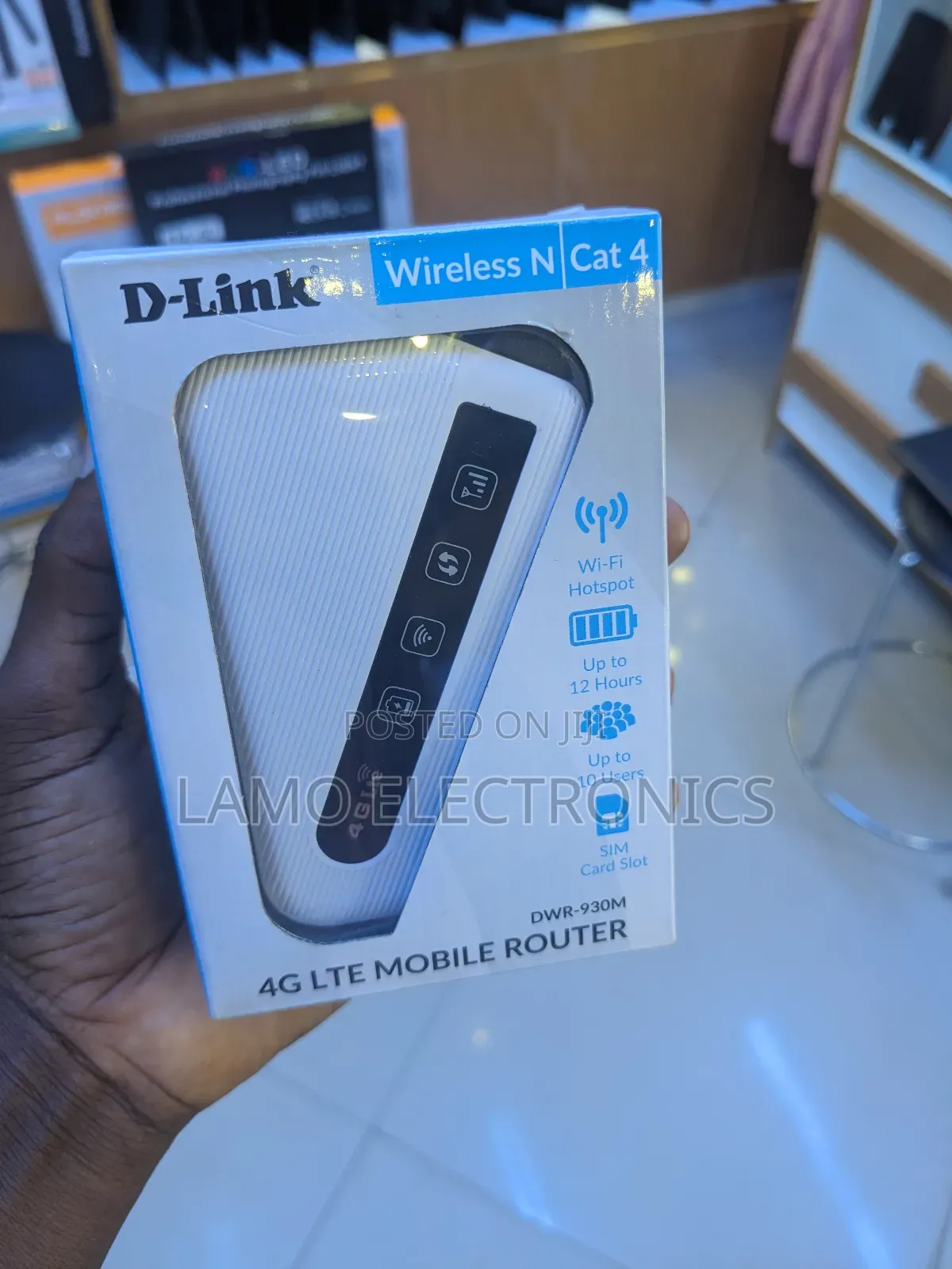 D-Link DWR-930m Wireless N Cat 4 4g Lte Mobile Router