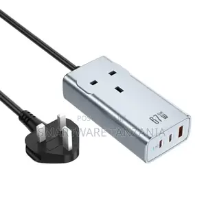 Green Lion 67w Gan Premium Ac Socket - Gray