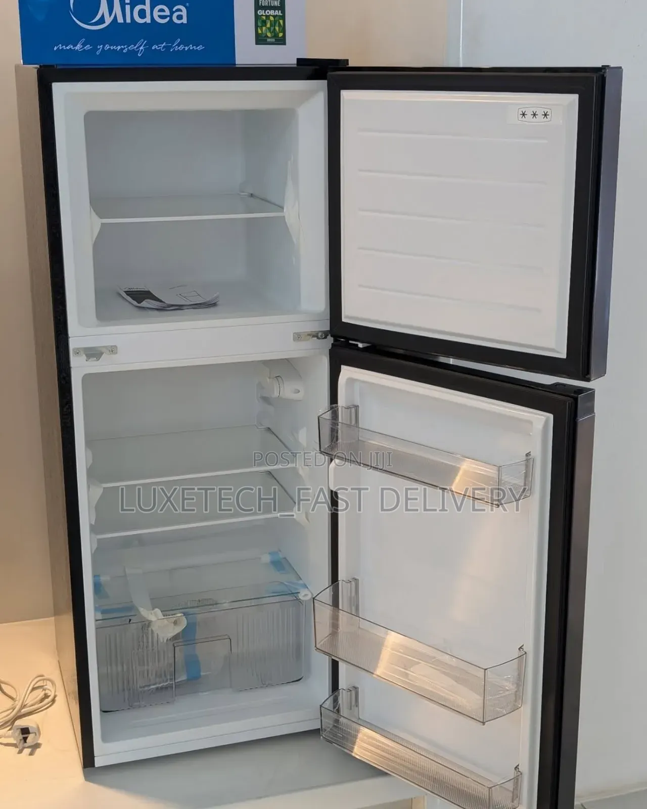 Midea Fridge 128l Double Door