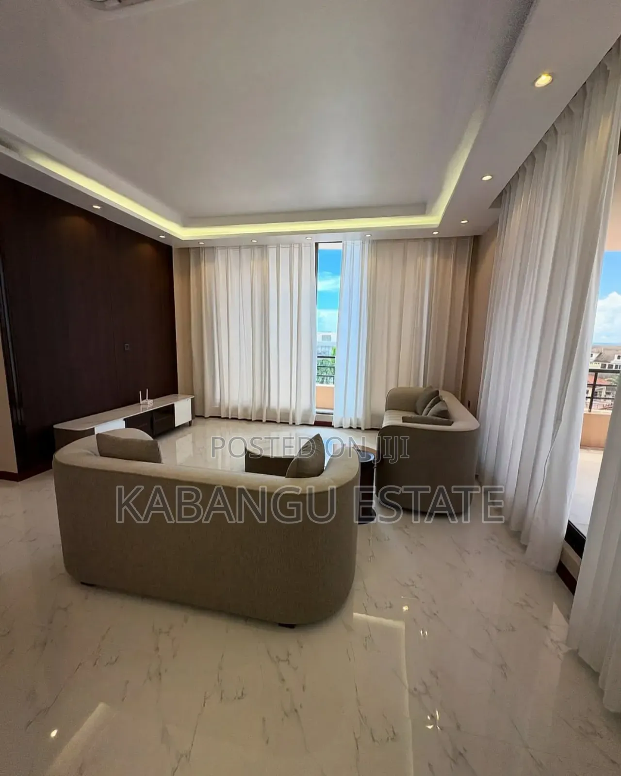 Furnished 3bdrm Apartment in Masaki for rent