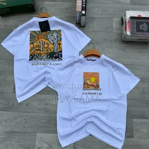 Men's Tshirt White Material Cotton