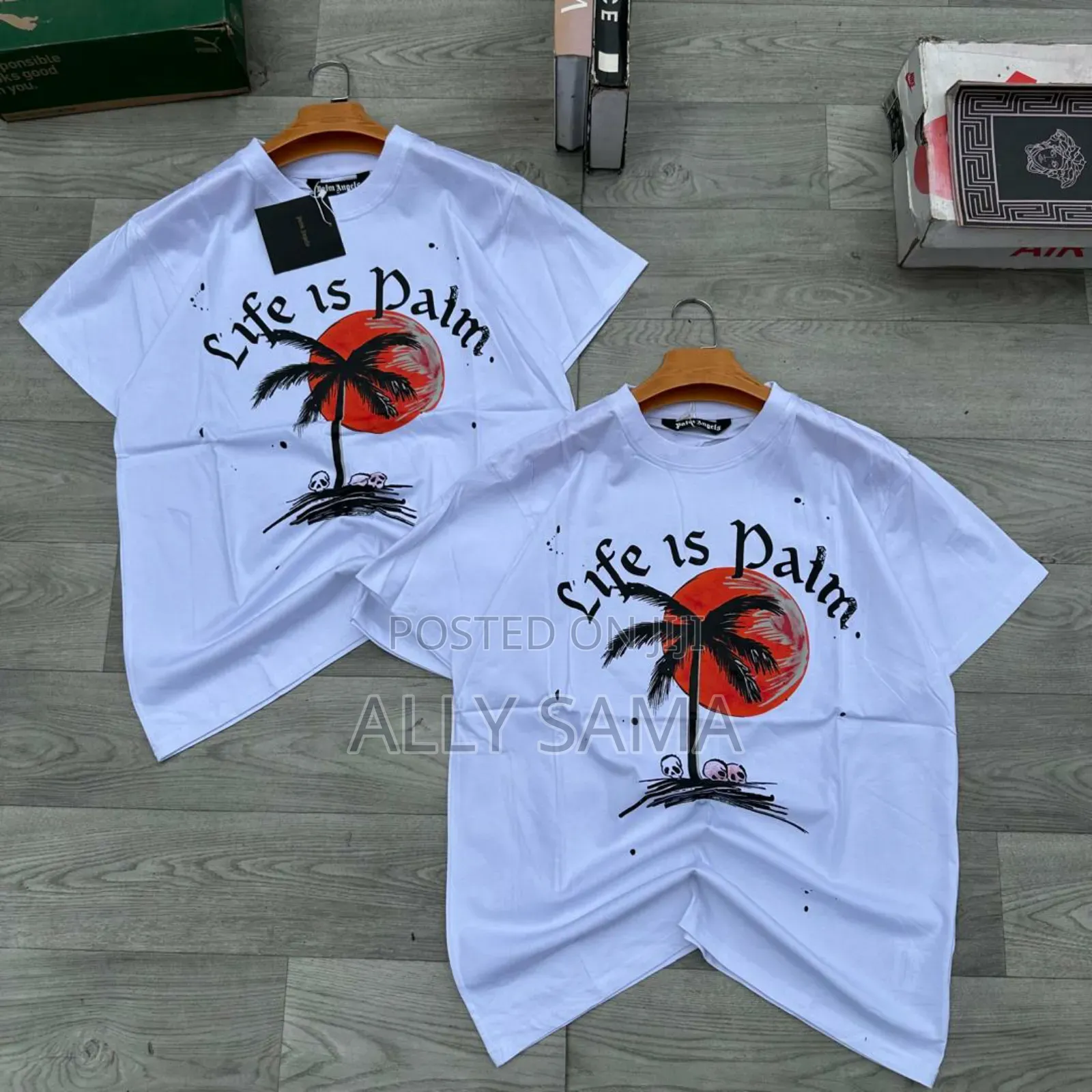 Men's Tshirt White Material Cotton
