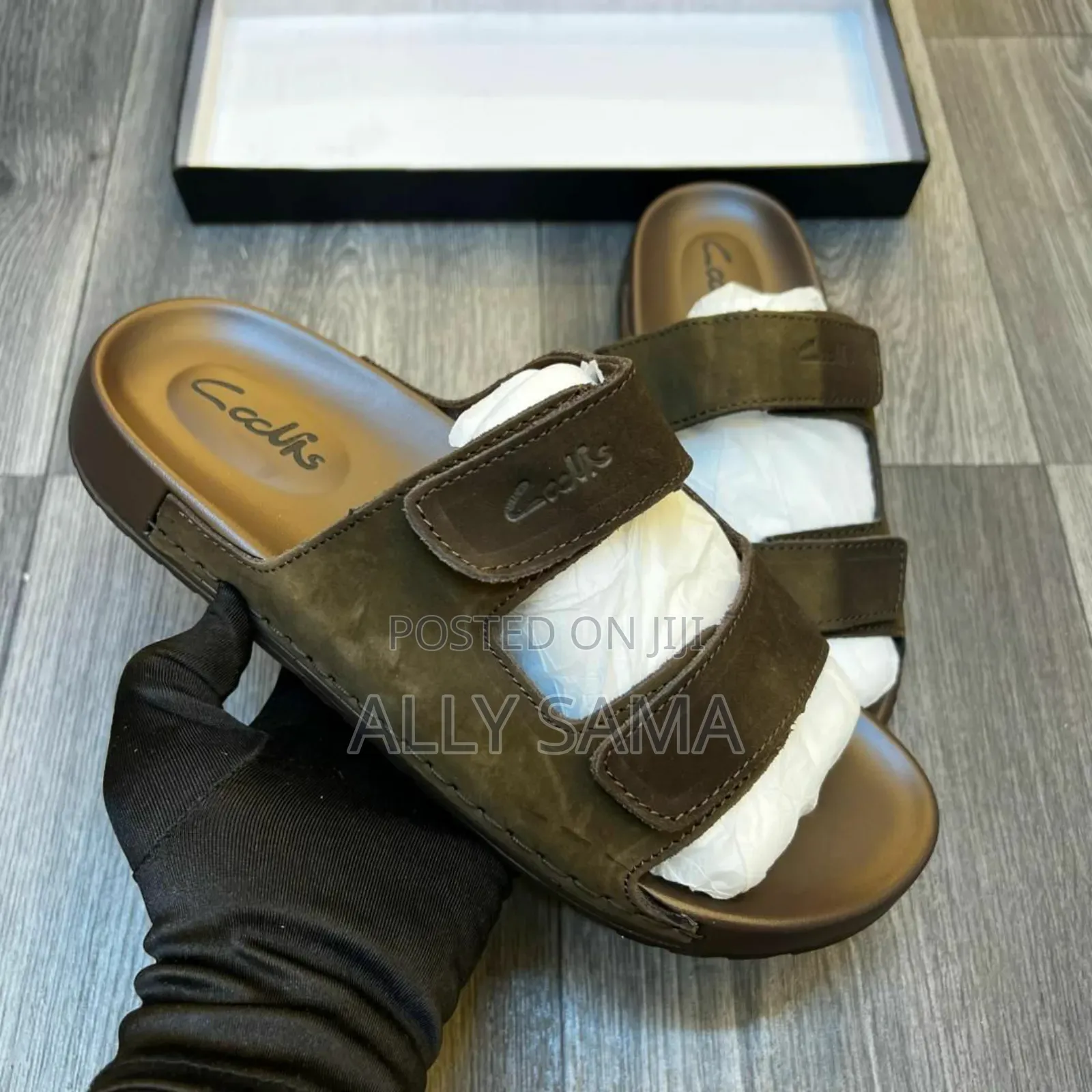 Men's Sandals Clark's Material Pure Leather