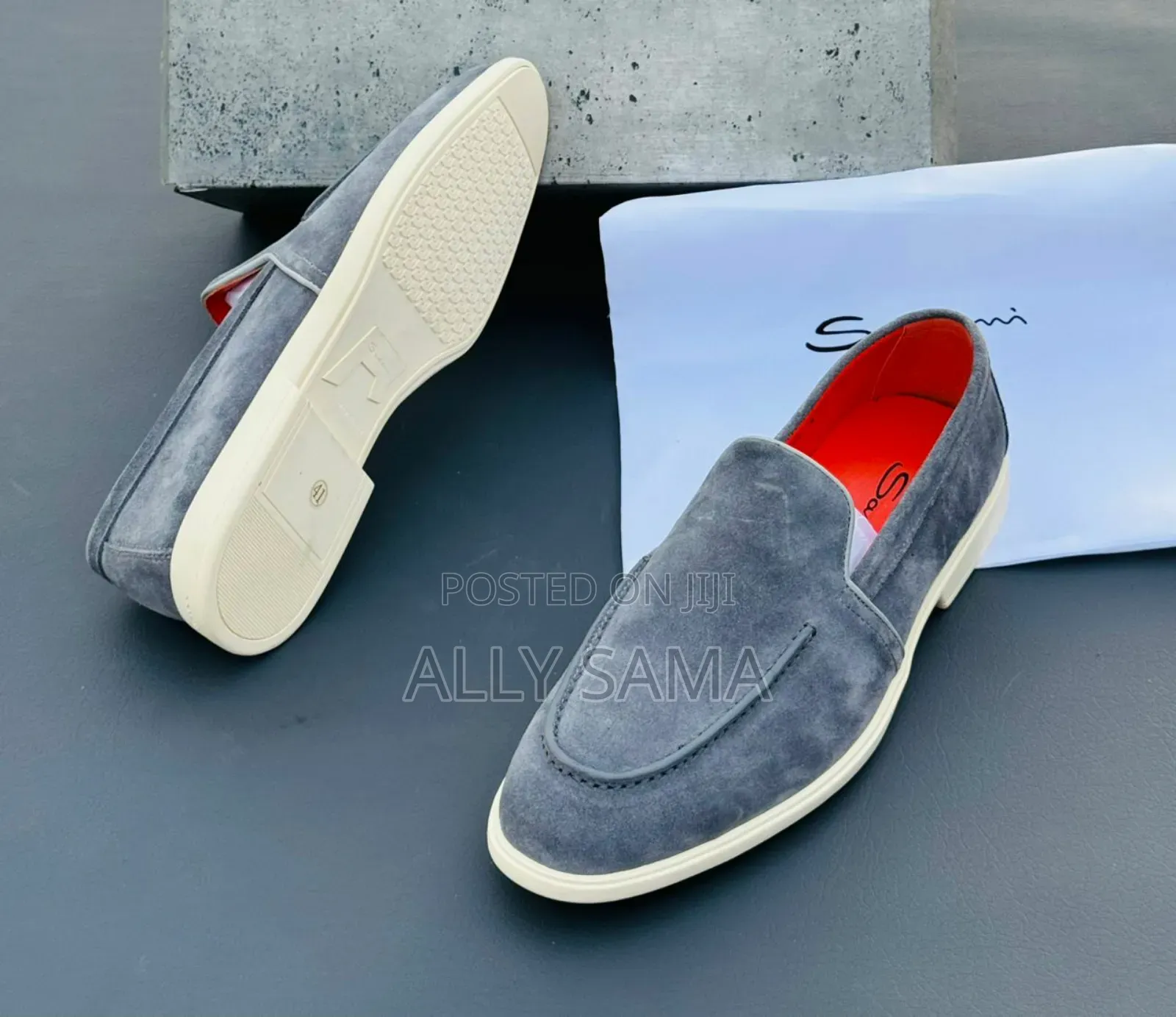 Men's Loafers Santon Material Suede
