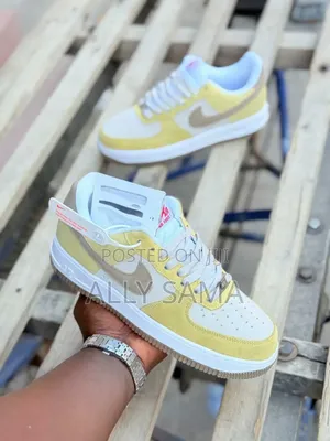 Men's Sneakers Airforce Material Leather New Colors