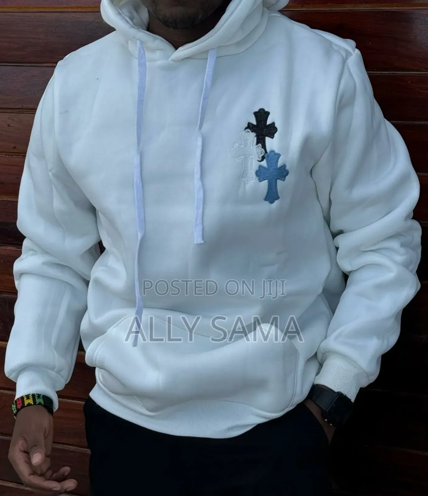 Men's Hoodie White Quality