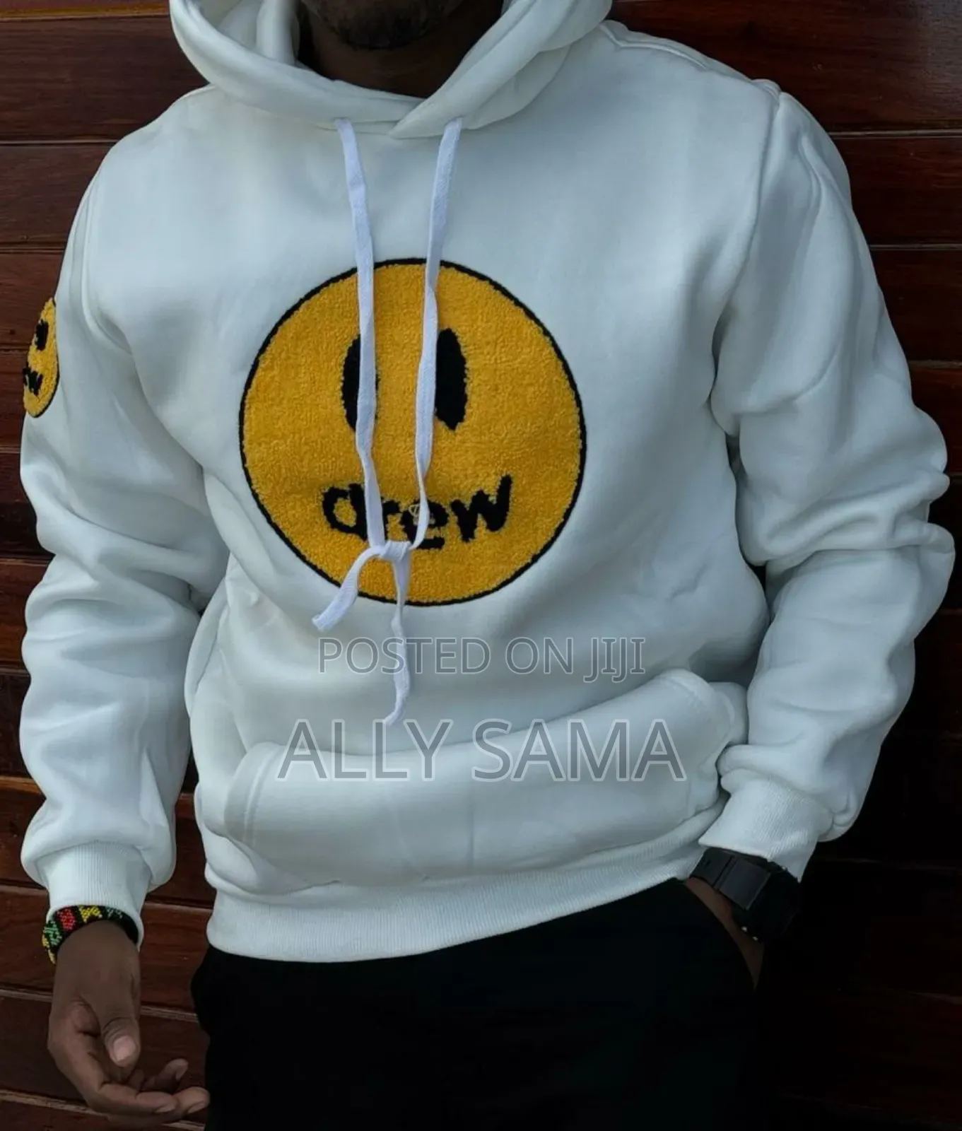 Men's Hoodie White Quality