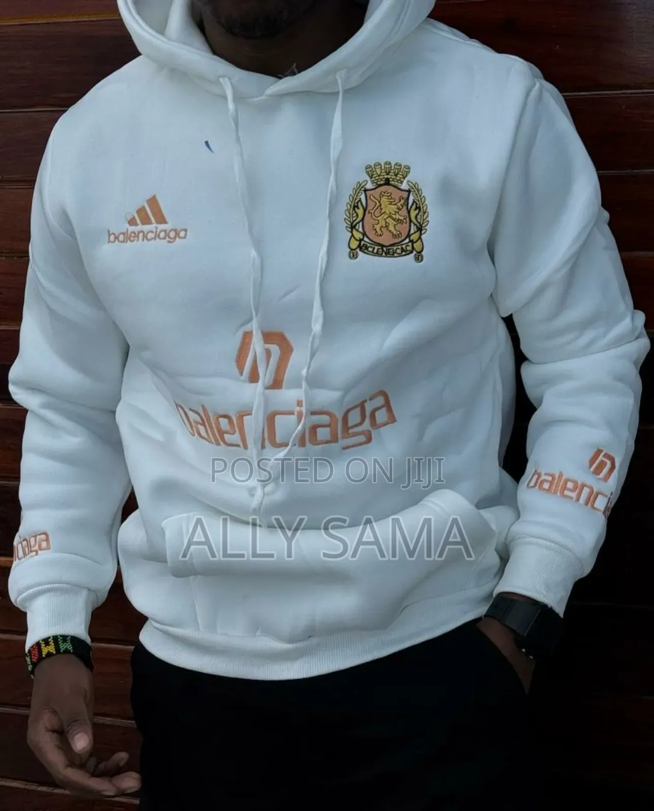 Men's Hoodie White Quality
