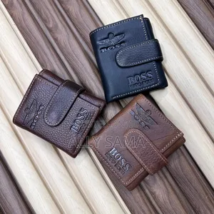 Men's Wallet Material Pure Leather More Brand