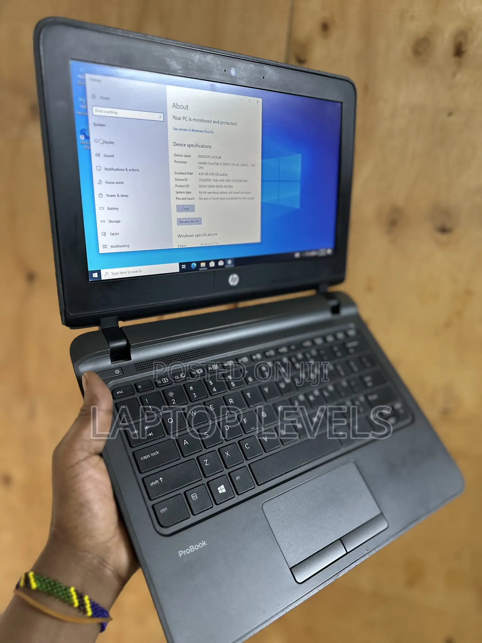 Laptop HP Probook 11 EE G1 4GB Intel Core I3 HDD 500GB