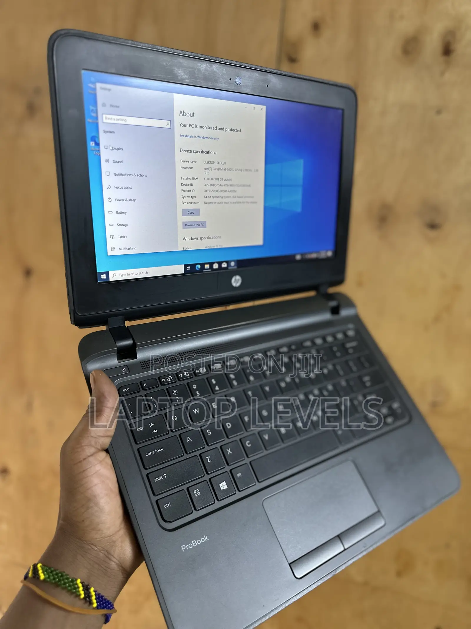 Laptop HP Probook 11 EE G1 4GB Intel Core I3 HDD 500GB