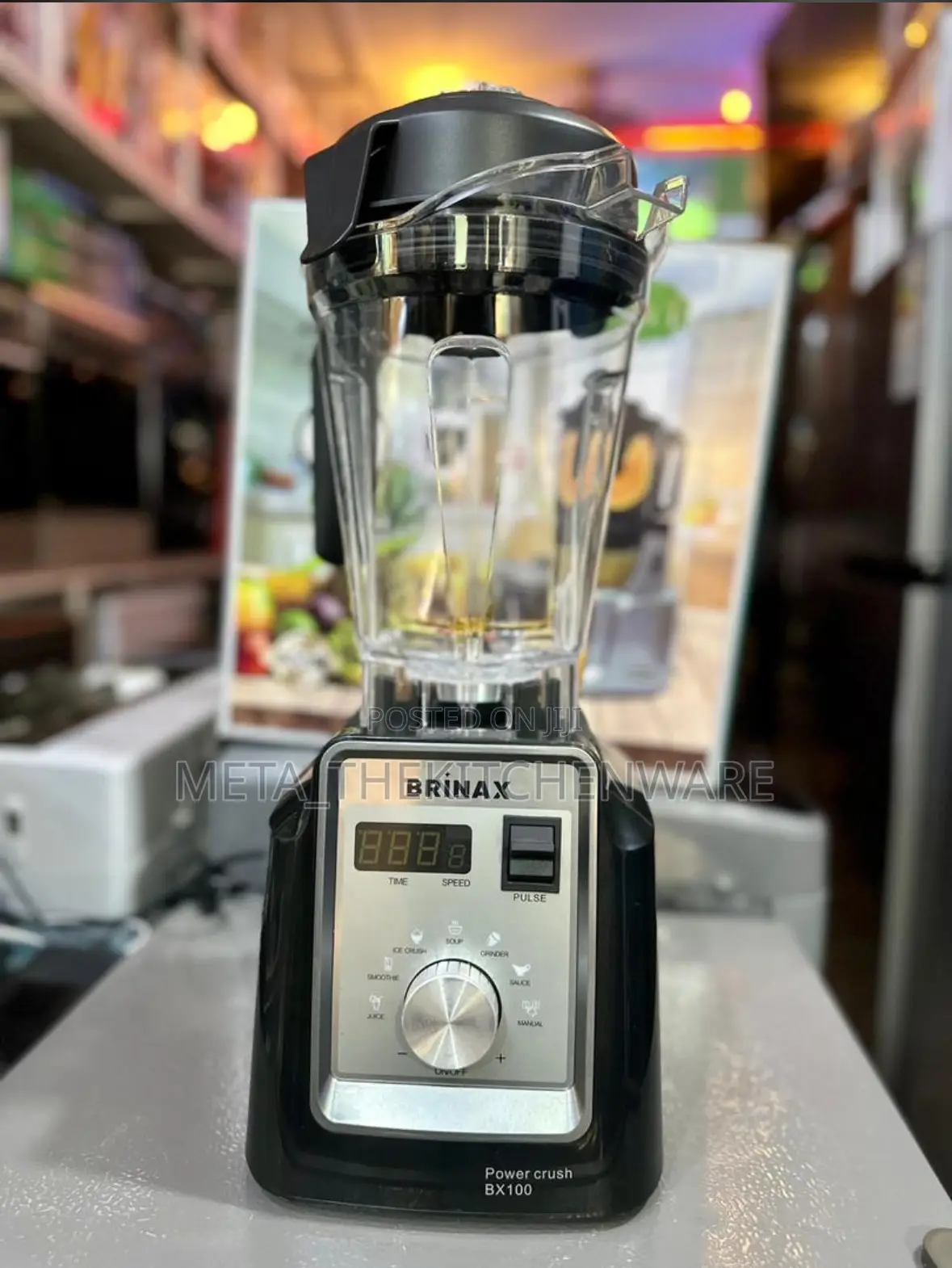 Brinax Power Crush Digital Blender 3.5l Bx100