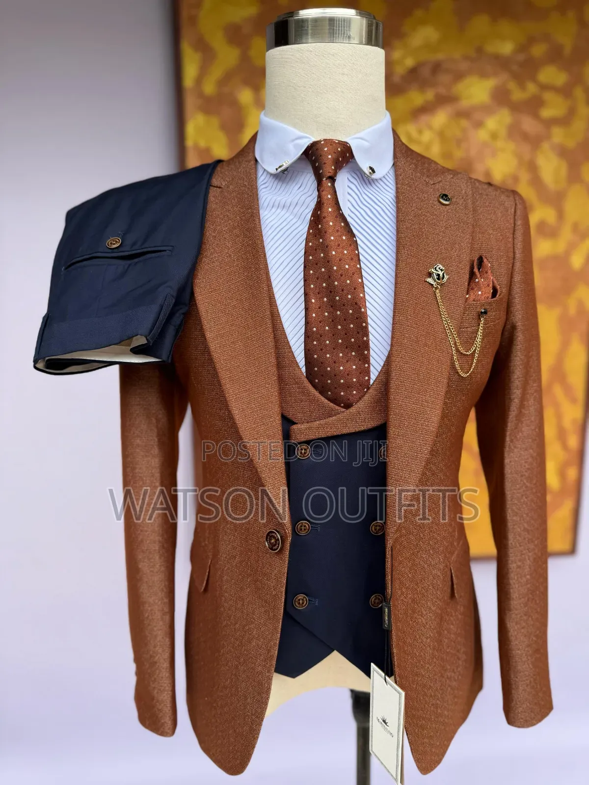Brownish Color Men Suits