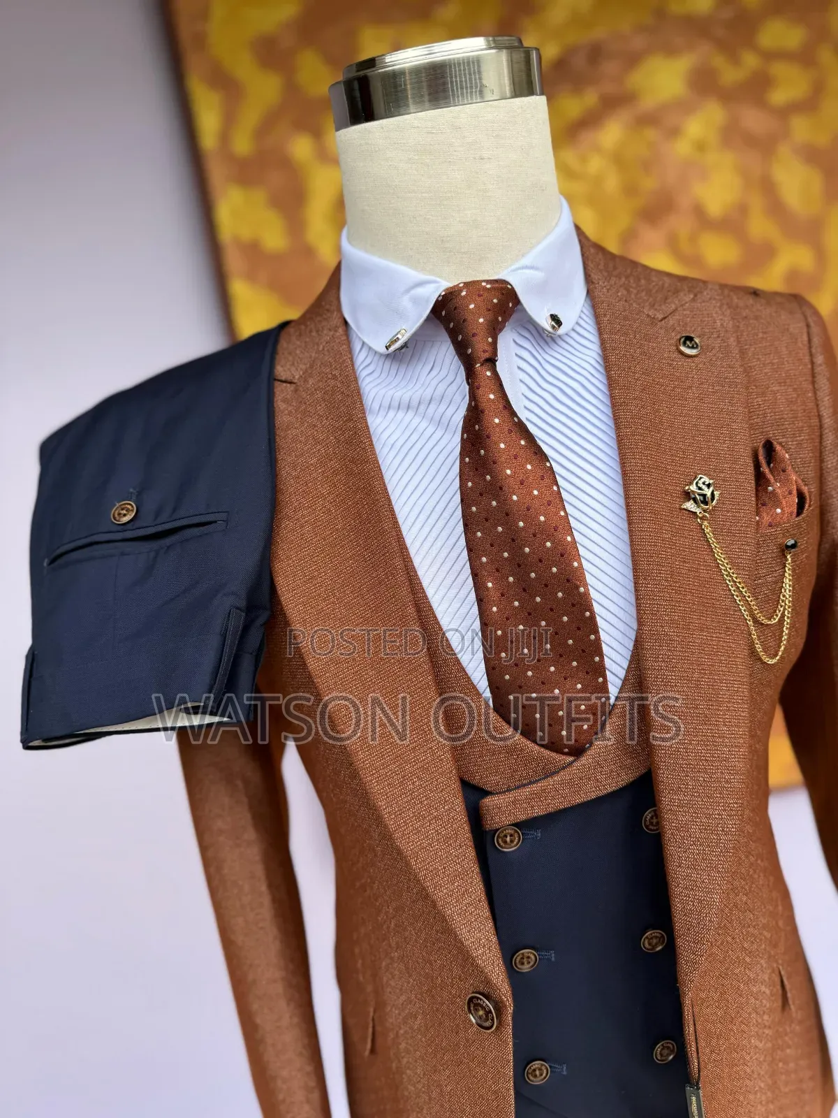 Brownish Color Men Suits