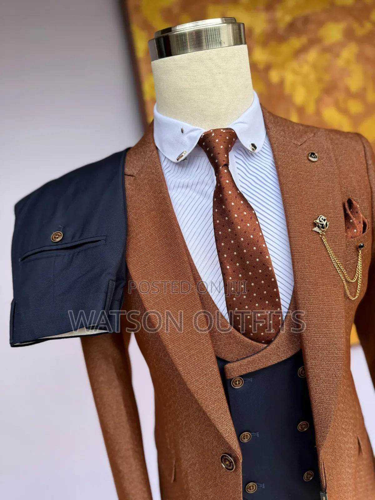 Brownish Color Men Suits