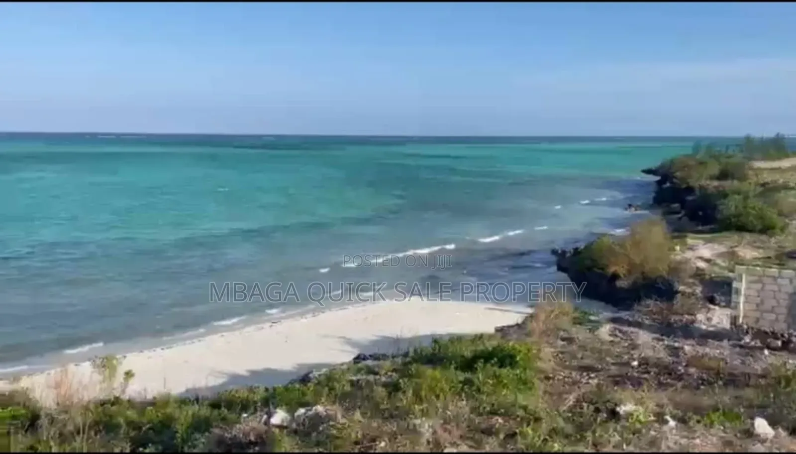 Beach Plot for Sale at Zanzibar Nungwi