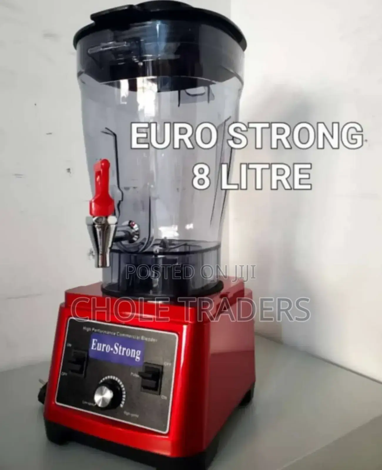 Euro Strong 8 Litres High Performance Commercial Blender