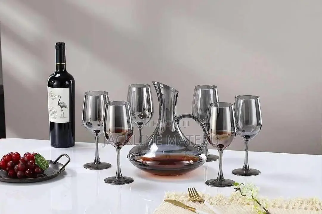 Wine Decanter Na Glass 6