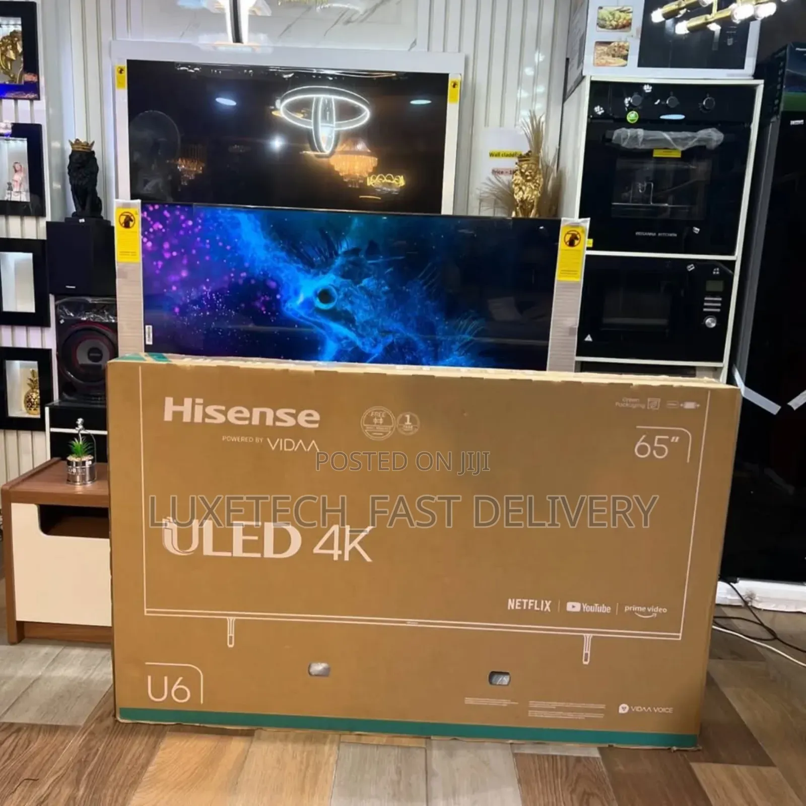 Hisense U6k 65-Inch Mini-Led Uled Smart Tv