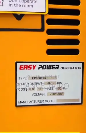 Easy Power Diesel Generator 8kva