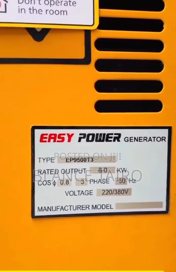 Easy Power Diesel Generator 8kva