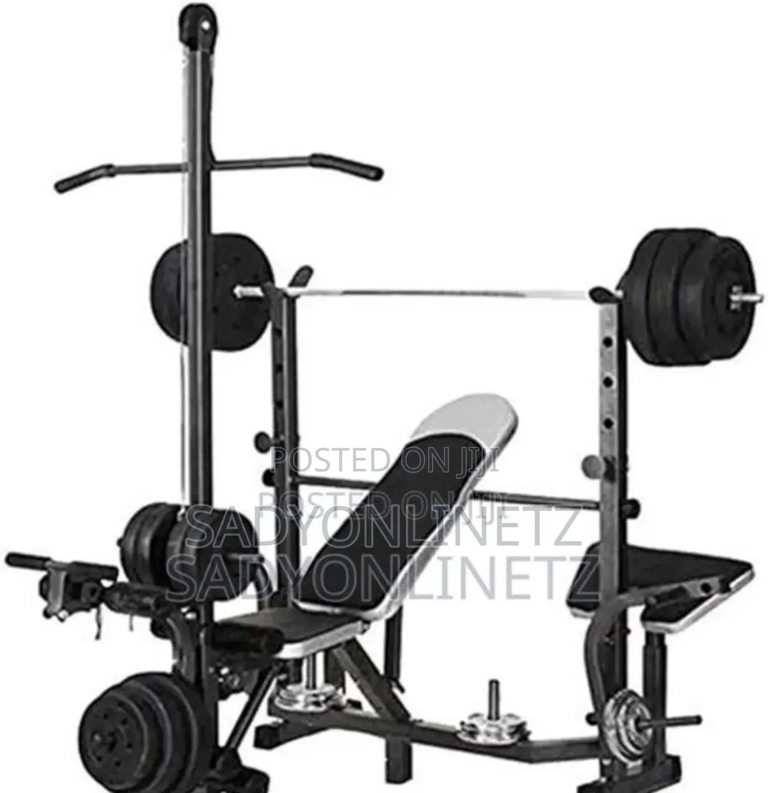 Bench and 55kg Dumbbell