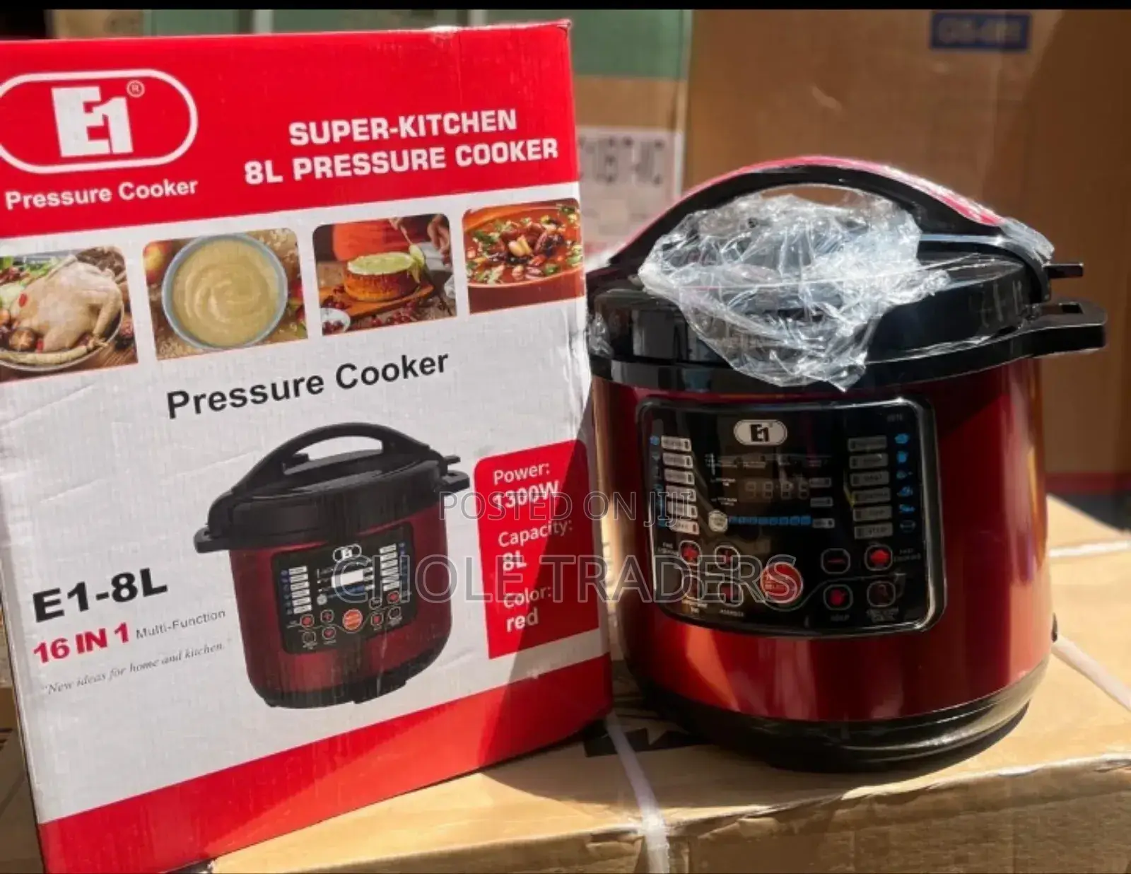 8l E1 Pressure Cooker