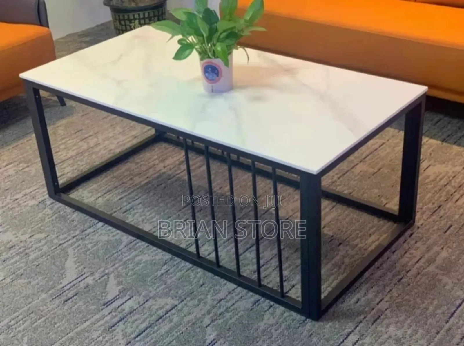 Nordic Table With Marble Top