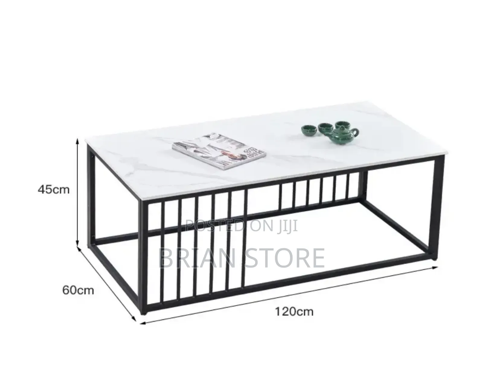 Nordic Table With Marble Top
