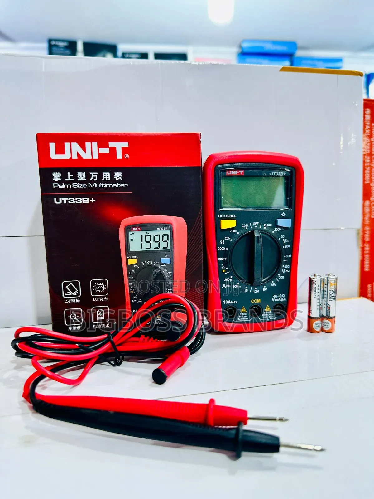Uni-T Palm Size Multimeter Ut33b+