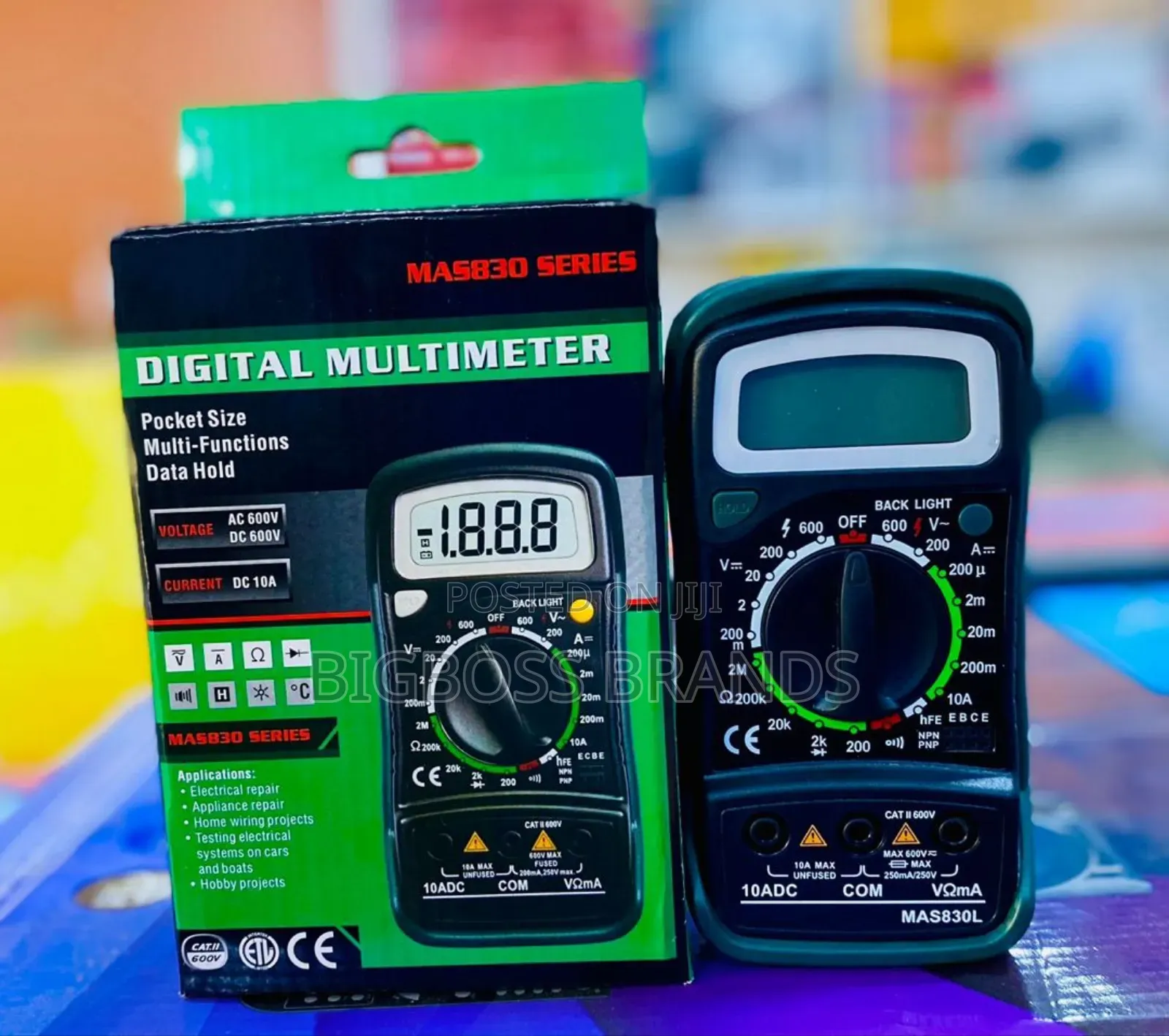 Mas830 Series Digital Multimeter