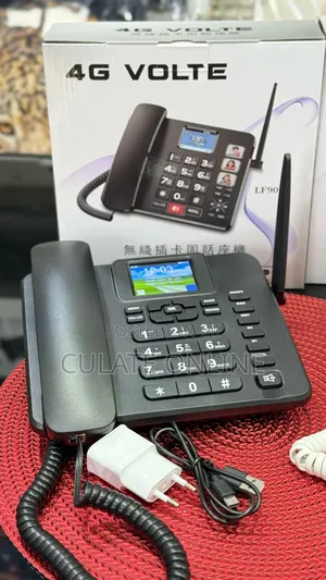 Wireless Desk Phones / Simu Za Mezani With 2 Sim Card Slots