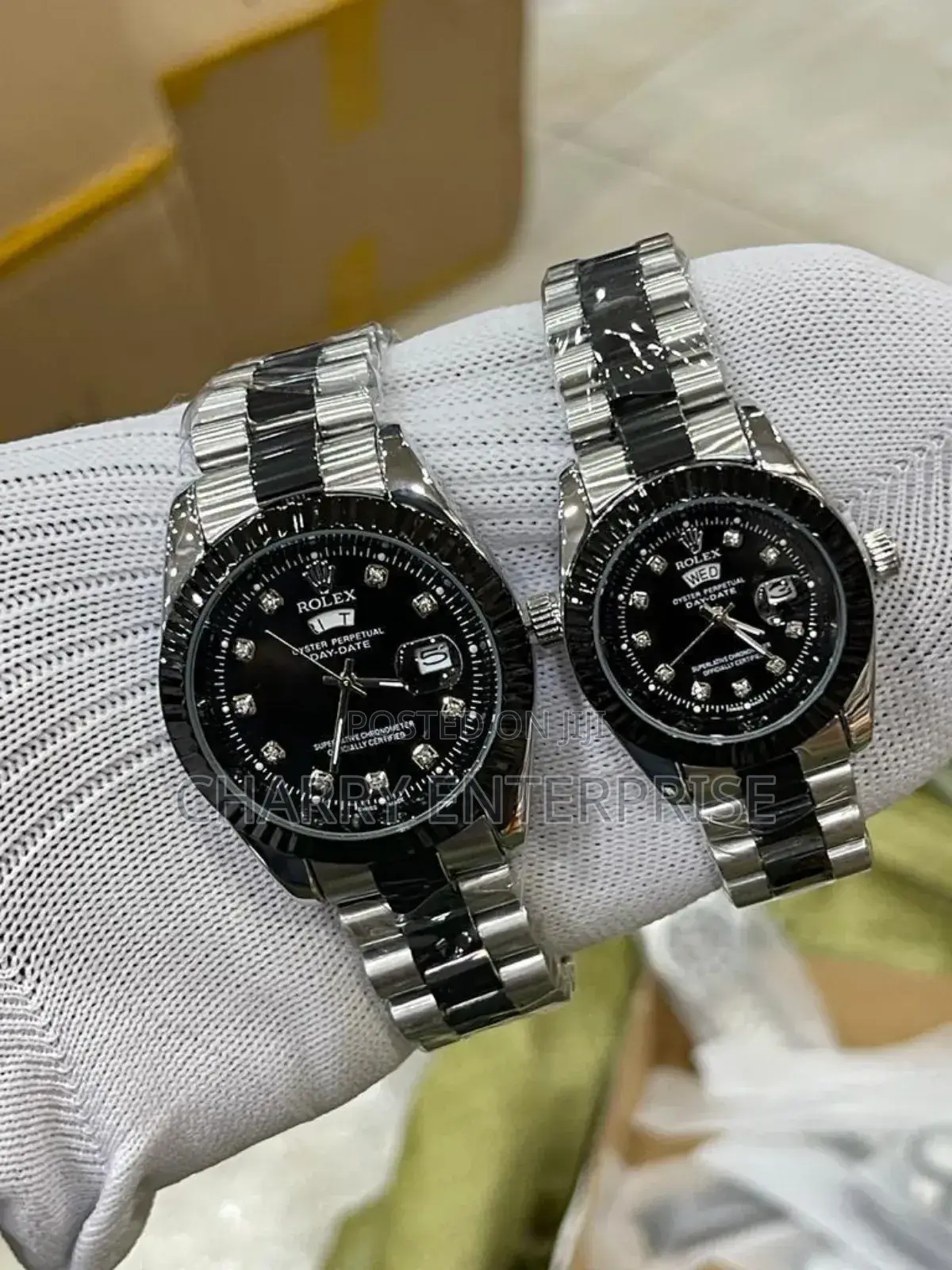 Rolex Water Proof Light Flame Arrow Day and Date