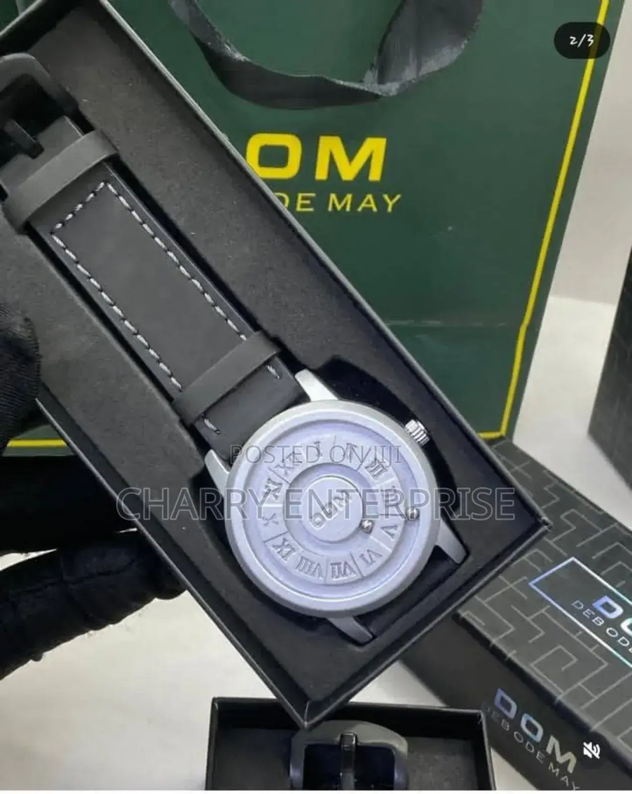 Dom Magnetic Watch Heavy Weight Water Resistant