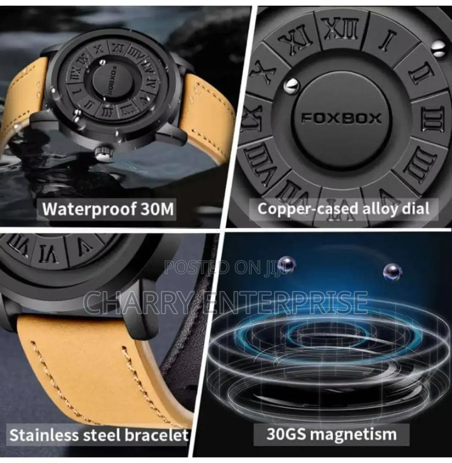 Dom Magnetic Watch Heavy Weight Water Resistant
