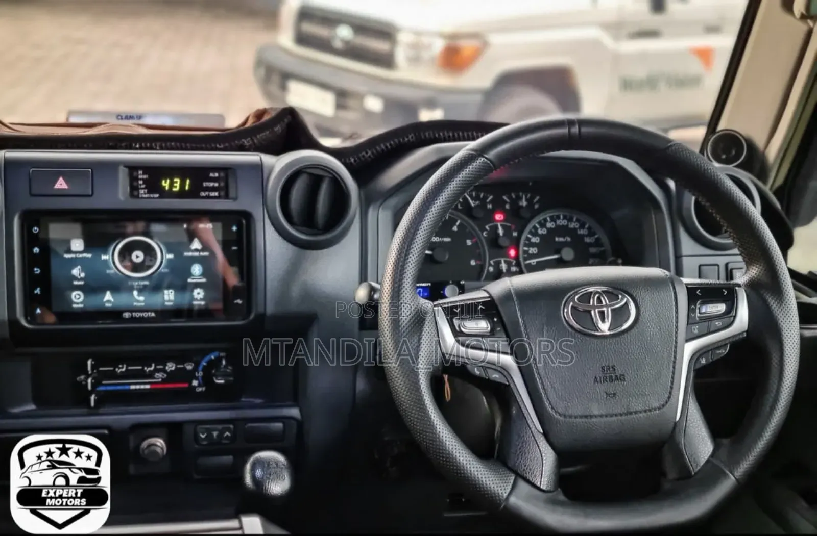 Toyota Land Cruiser 4.5 V8 TD 2019 Beige