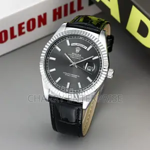 Rolex Betry Use Water Resistant Watch Genuine Leather