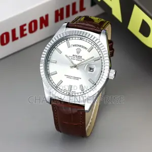 Rolex Betry Use Water Resistant Watch Genuine Leather
