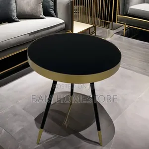 Classic Coffee Table 2 in 1 With Marble Glass Top