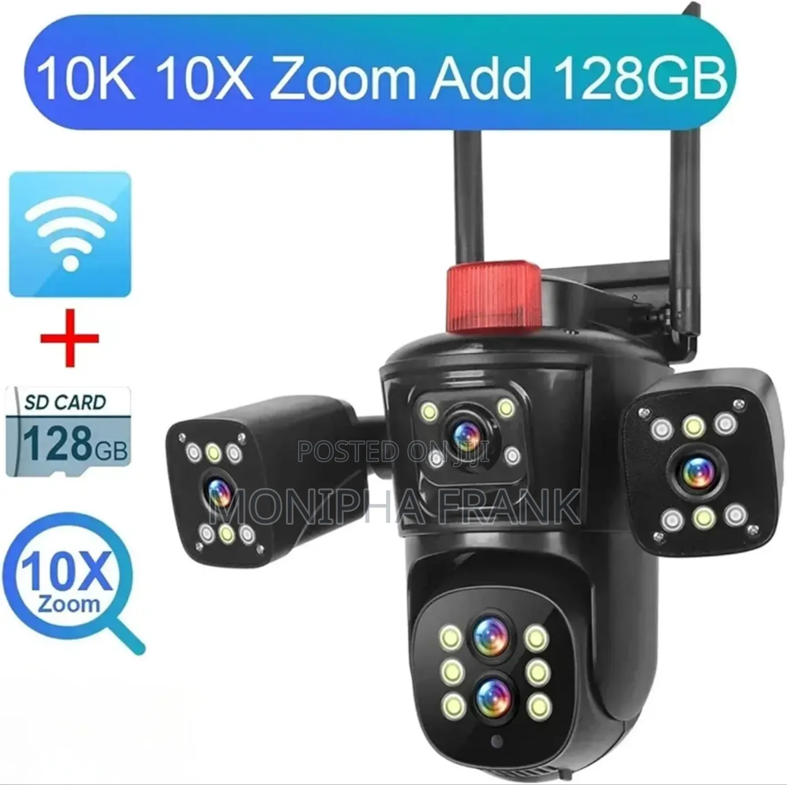 Four Lens PTZ Camera Good for Security