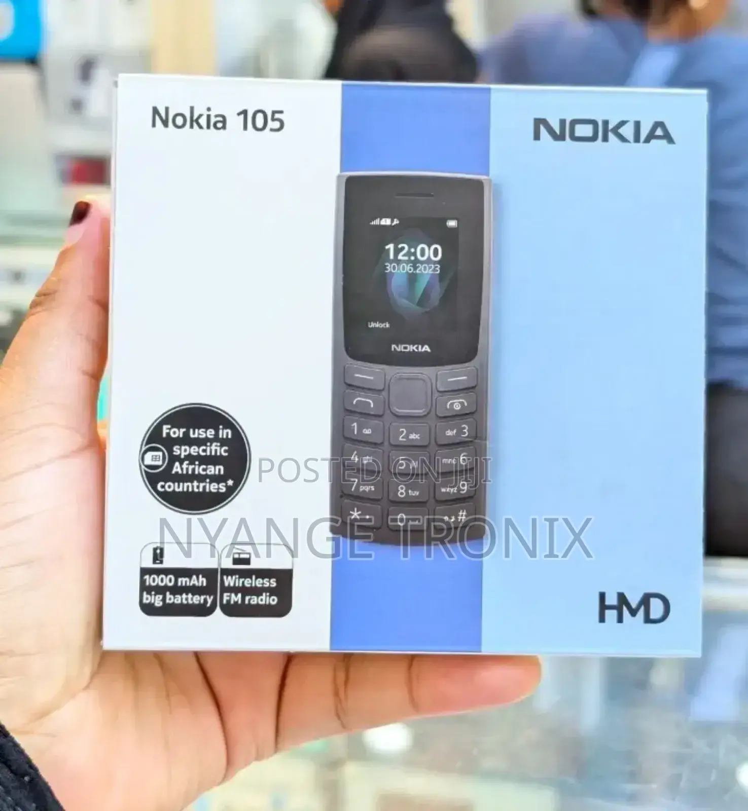New Nokia 105 Black